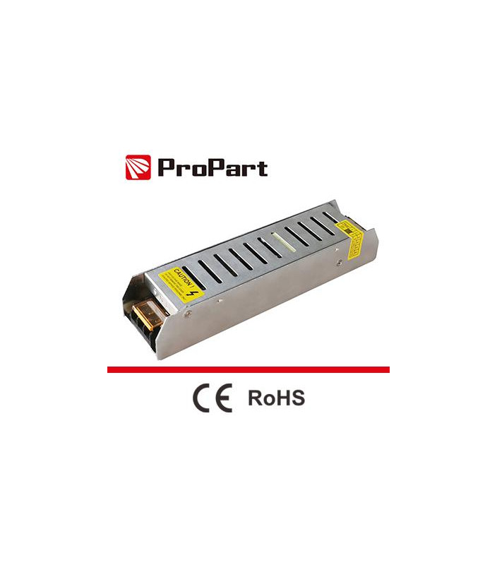 Alimentatore Scatolato Slim IP20 12V 100W 8.3A 188*45*35mm