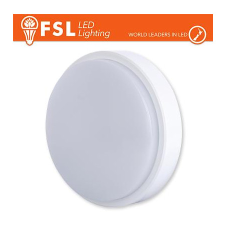 Plafoniera LED ROTONDA BIANCA 15W 4000K Ø180*55 IP54 