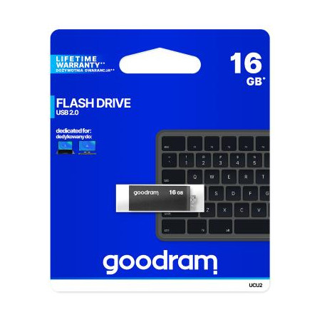 Pendrive GoodRAM 16GB UCU2 USB 2.0 - retail blister