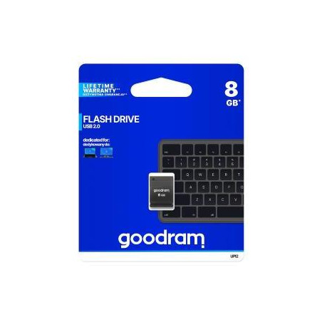 Pendrive Goodram UPI2 8GB USB MINI 2.0 blk - retail blister