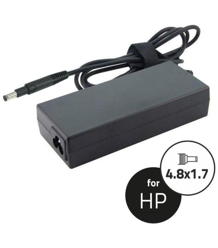 Alimentatore HP 19.5V 65W 3.33A 4.8x1.7 plastica sagomata