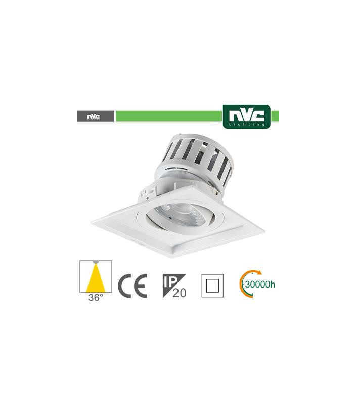 Incasso Multi lampada - 24w(1x24w) 3000k 2140lm 36° PF95