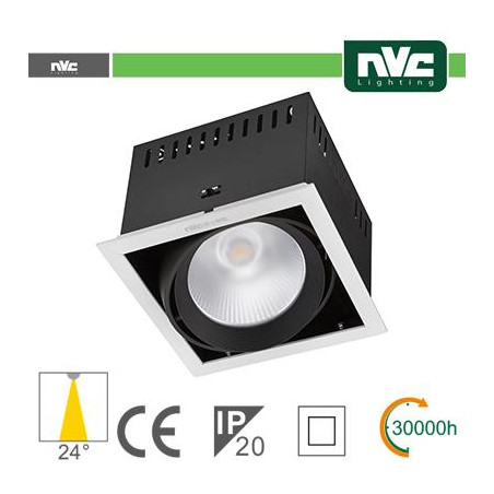 Incasso Multi lampada - 24w(1x24w) 4000k 2100lm24° CRI90