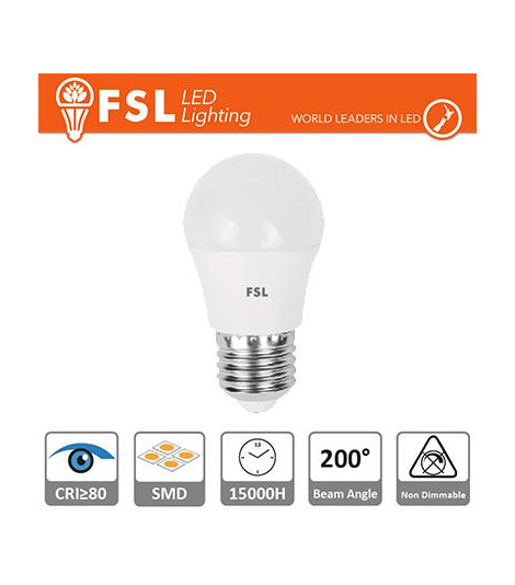 Lampada Sfera - 7,5W 6500K E27