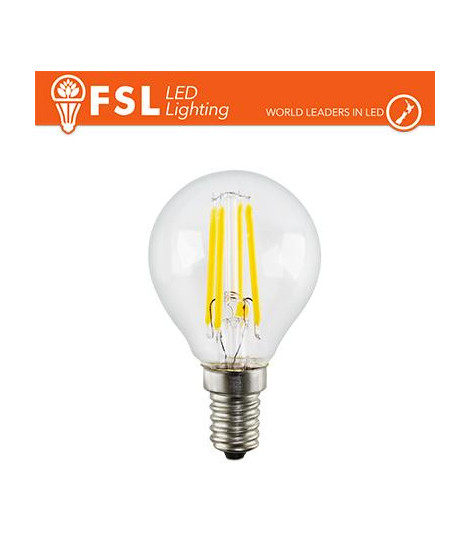 Lampada Filamento Sfera - 4W 4000K E14