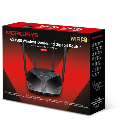 Router Wireless AX1500 - Agile Config - Mercusys MR60X