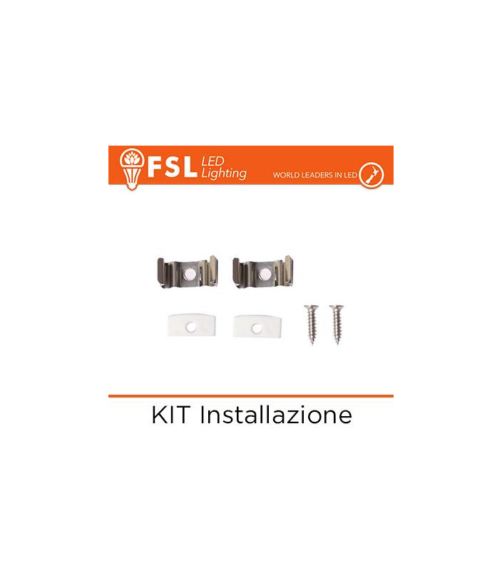 KIT Installazione per Profilo a U