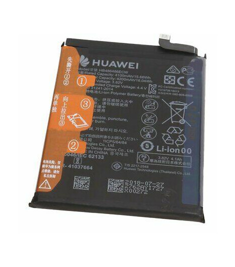 Batteria per Huawei Mate 20 Pro P30 Pro S. Pack HB486486ECW