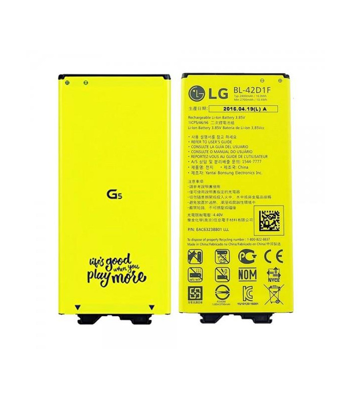 BATTERIA ORIGINALE BL-42D1F per LG G5 H850 - 2800 mAh LI-ION