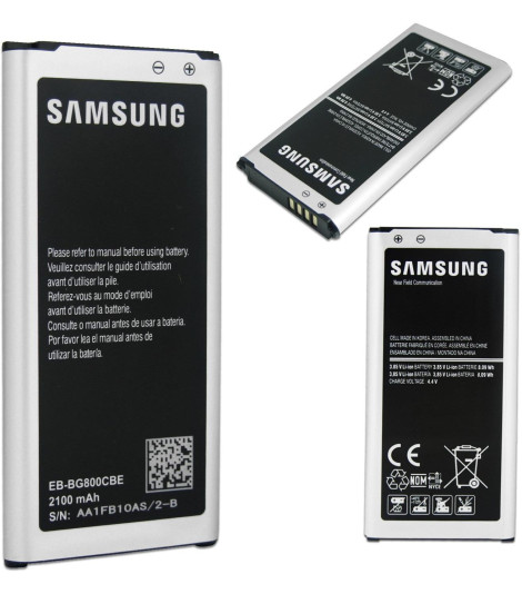 Batteria Originale EB-BG800BBE per Samsung S5 Mini 2100ma