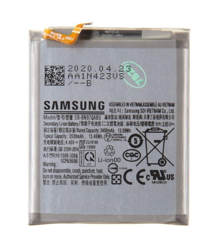 Batteria Samsung SM-N970F Galaxy Note10 EB-BN970ABU Bulk