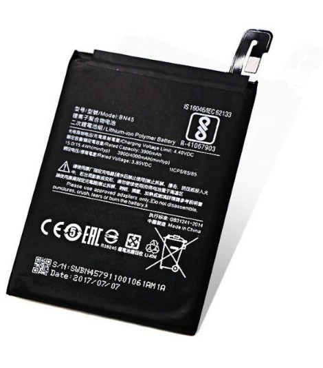 Batteria Originale Xiaomi Note 5 BN45 3900mAh Bulk
