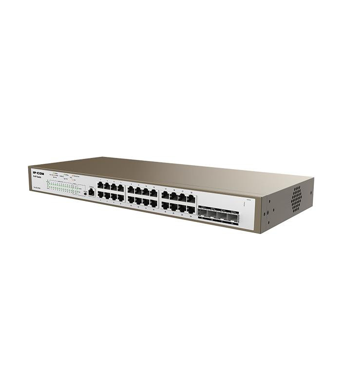 ProFi Switch 24 port Gigabit PoE + 4 SFP 410W - IP-COM