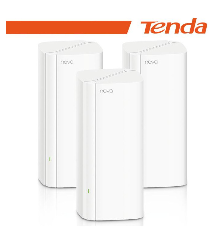 Sistema Mesh Tenda 3-pack AX3000 Wi-Fi 6