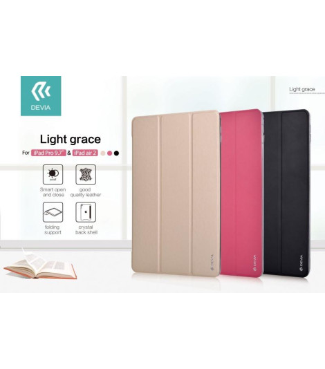 Cover Light grace Per iPad Air 2 & Pro 9.7 con On/Off Gold