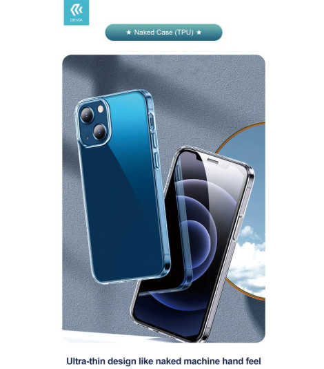 Cover in TPU trasparente per iPhone 13 Mini