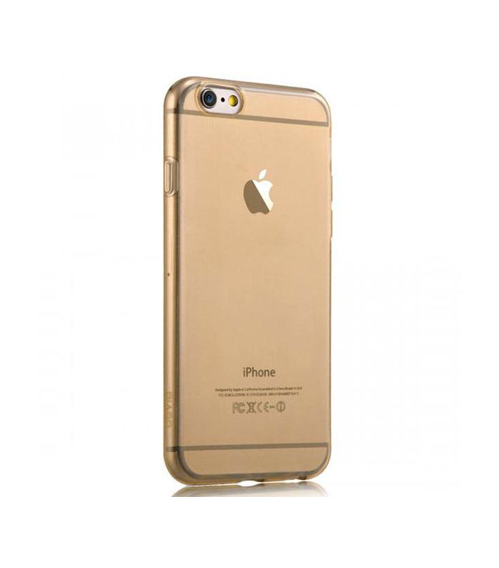 Cover for Iphone 6-Super Slim 0,5mm TPU Crystal Champagne