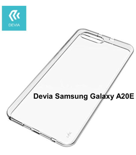 Cover protezione in TPU Trasparente per Samsung A20E