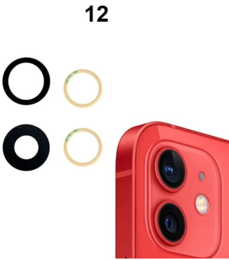 Lenti Fotocamera posteriore per iPhone 12