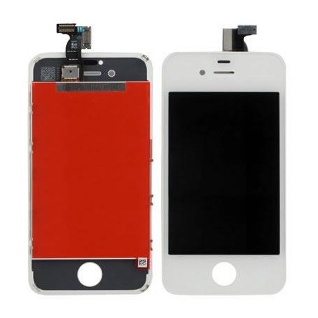 LCD LG Touch+Retina Antipolvere iPhone 4S Bianca AAA+