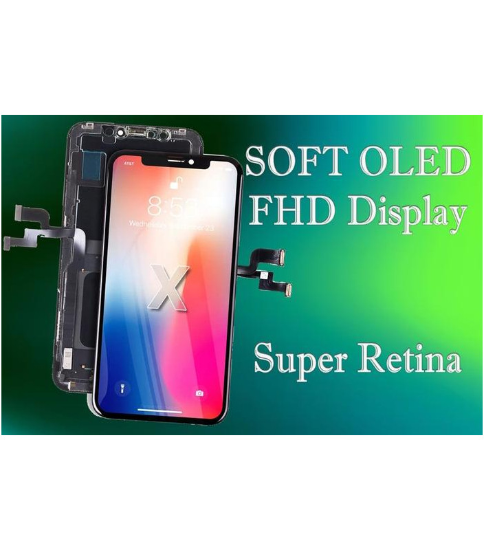 Lcd per iPhone X Oled Soft FHD Selezione A+ Alta Qualita