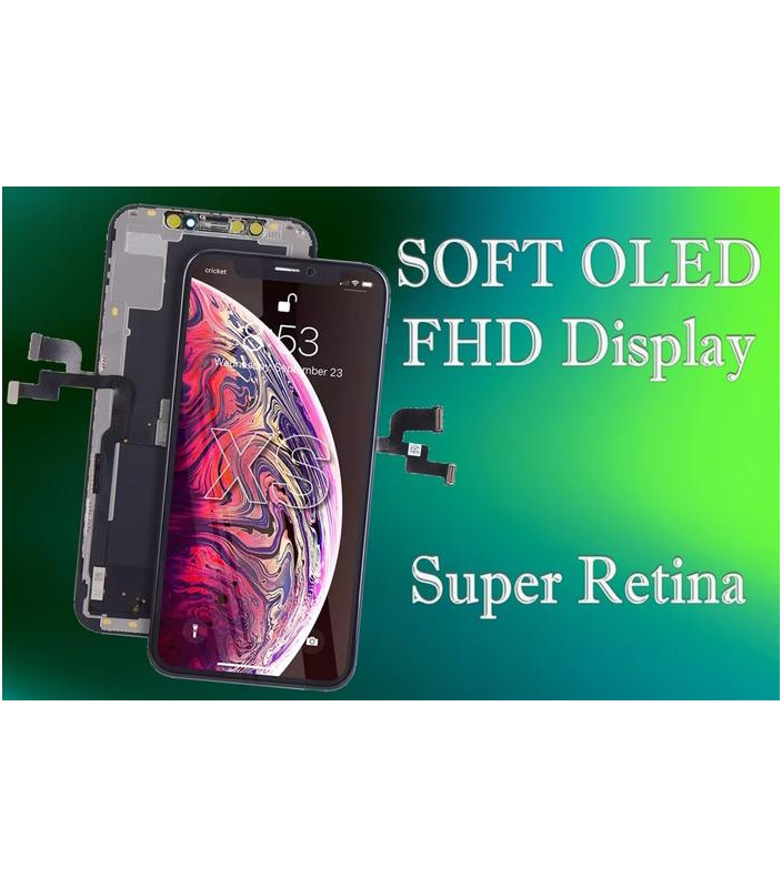 Lcd per iPhone XS Oled Soft FHD Selezione A+ Alta Qualita