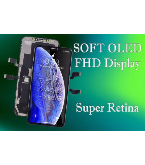 Lcd per iPhone XS Max Oled Soft FHD Selezione A+ Alta Qualit