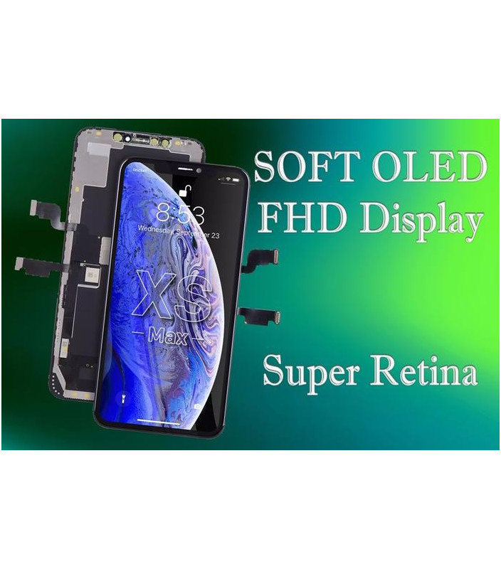 Lcd per iPhone XS Max Oled Soft FHD Selezione A+ Alta Qualit