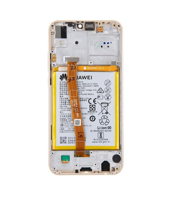 Lcd Huawei P20 Lite Originale Service Pack 02351WRN Gold