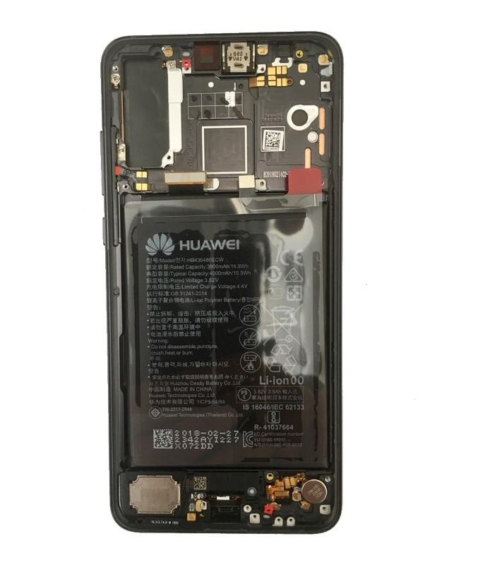 Huawei P20 Pro Lcd service pack originale Nero 02351WQK