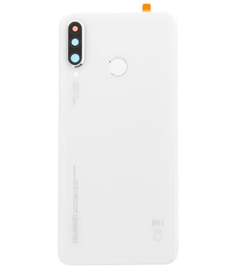 Cover posteriore Huawei P30 Lite Pearl White S. Pack MAR-L21