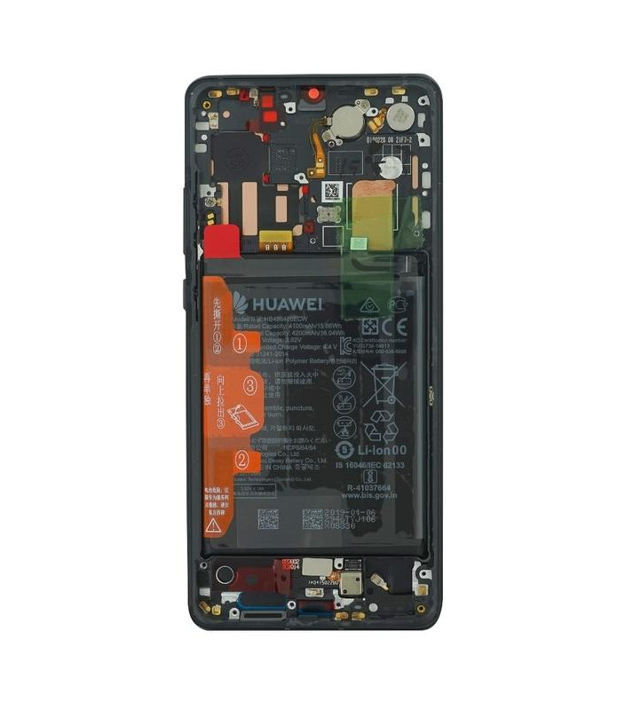 Lcd per Huawei P30 Pro Service Pack 02352PBT Nero