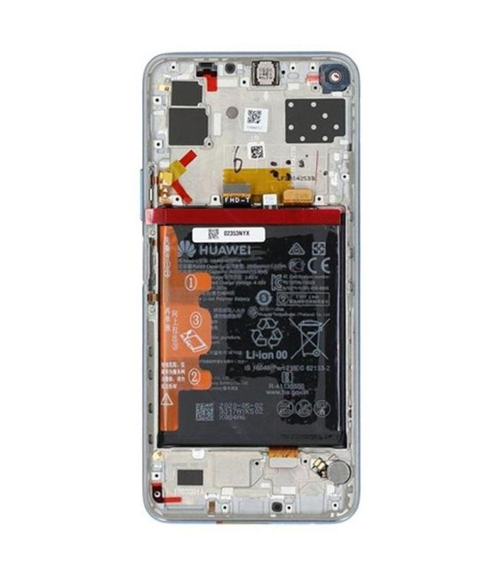 LCD Huawei P40 Lite 5G CDY-NX9A 02353SUQ Service Pack Silver