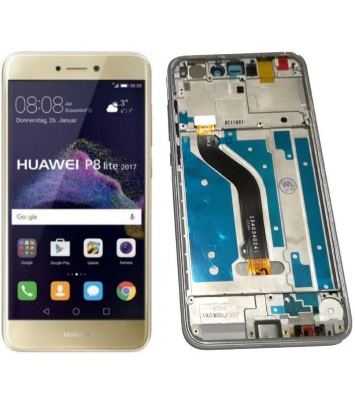 LCD + Touch Originale + Frame Huawei P8 & P9 Lite 2017 Gold