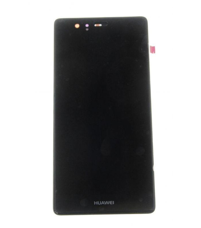 LCD + Touch Originale con Frame per Huawei P9 Nero