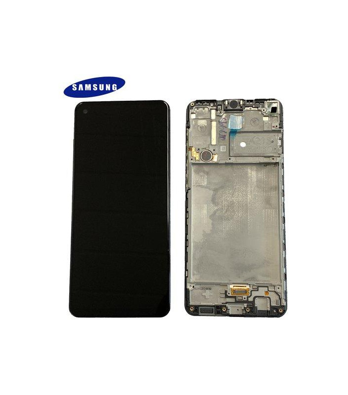 LCD Samsung A217F Galaxy A21s GH82-23089A GH82-22988A Nero