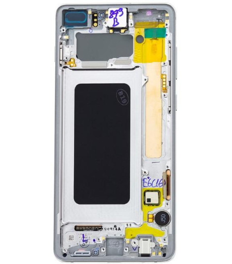 LCD Samsung G975 Galaxy S10 Plus Bianco S. Pack GH82-18849B