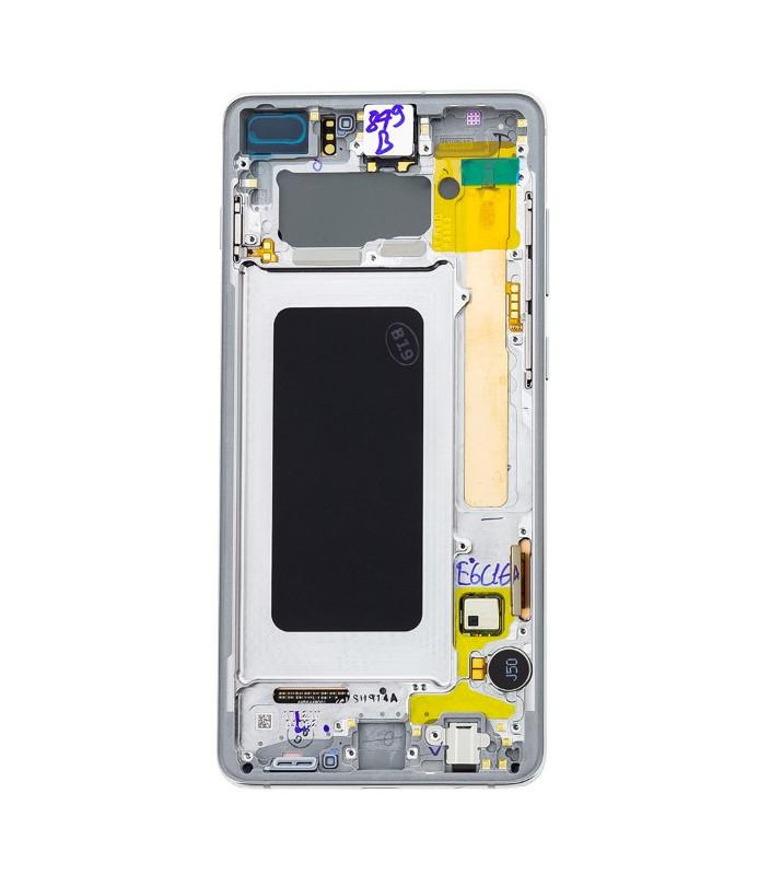 LCD Samsung G975 Galaxy S10 Plus Bianco S. Pack GH82-18849B