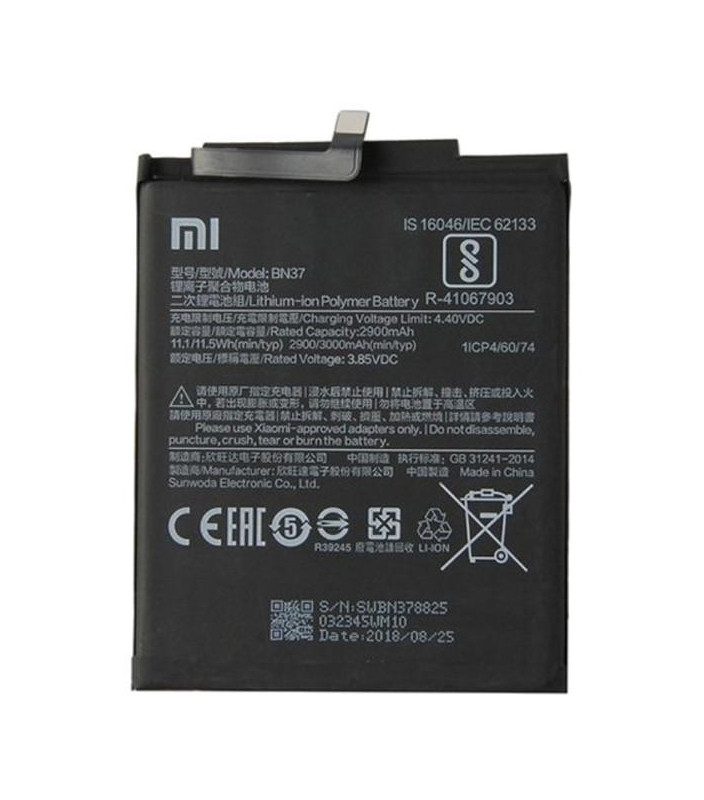 Batteria Originale per Xiaomi Redmi 6/6A BN37 46BN37W02093