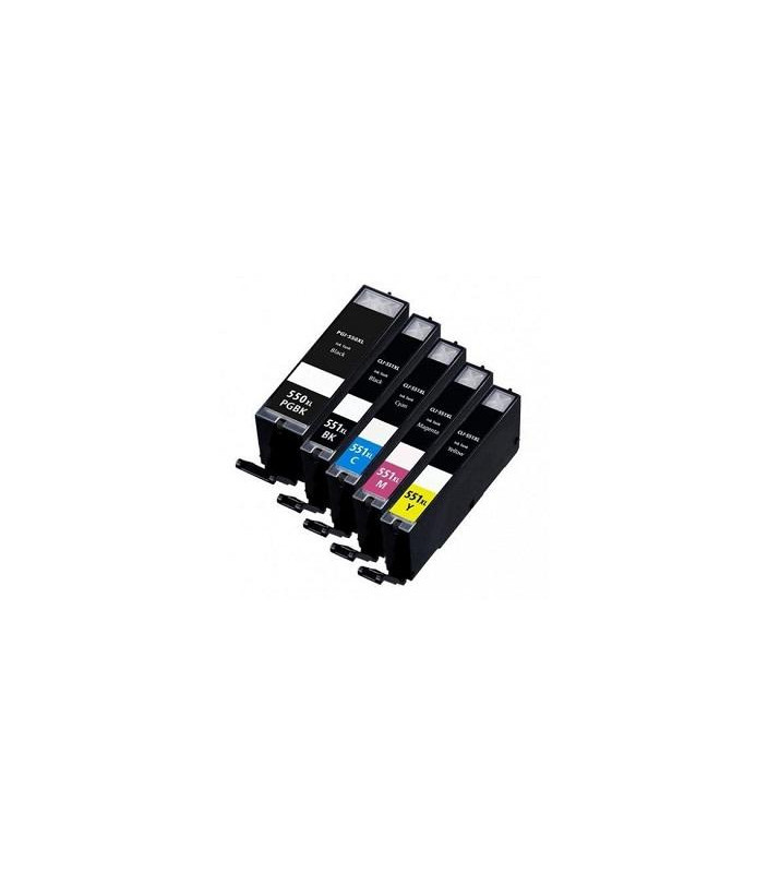 11ML Com for Canon Pixma IP7250,MG5450,MG6350CLI-551XLY