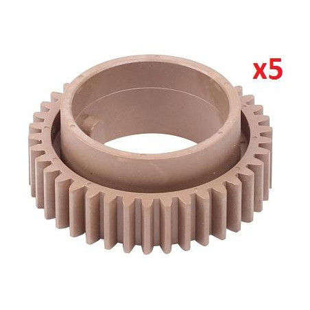 5xUpper Roller Gear 38T Aficio 1515,MP162,MP171B044-4170