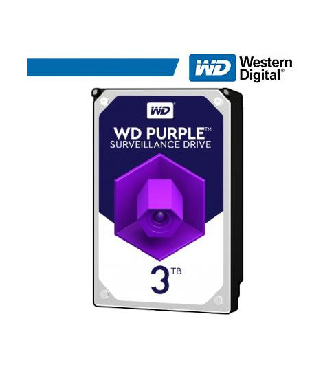 Western Digital HDD int.3TB WD33PURZ, PURPLE