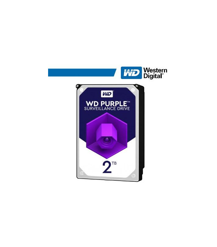 Western Digital HDD int.2TB WD23PURZ, PURPLE