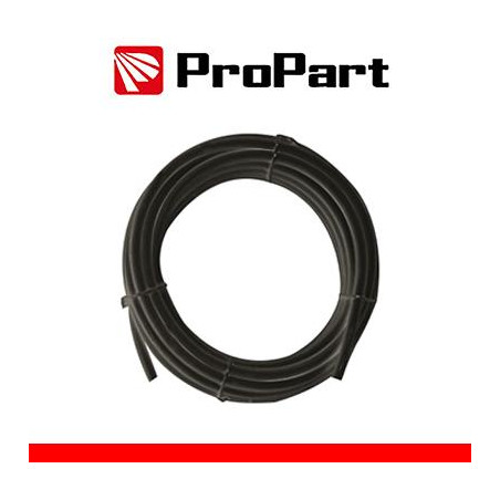 Rotolo cavo elettrico tripolare 25m H05VV-F3G 1.0mm nero