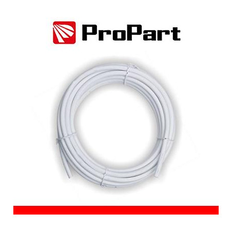 Rotolo cavo elettrico tripolare 25m H05VV-F3G 1.5mm bianco