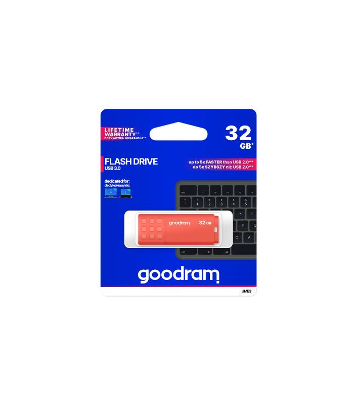 Pendrive GoodRAM 32GB UME3 orange USB 3.0 - retail blister