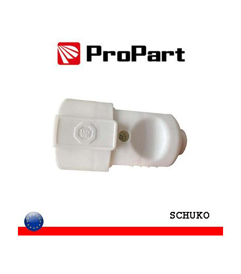 Presa Schuko 2P+T 16A polybag