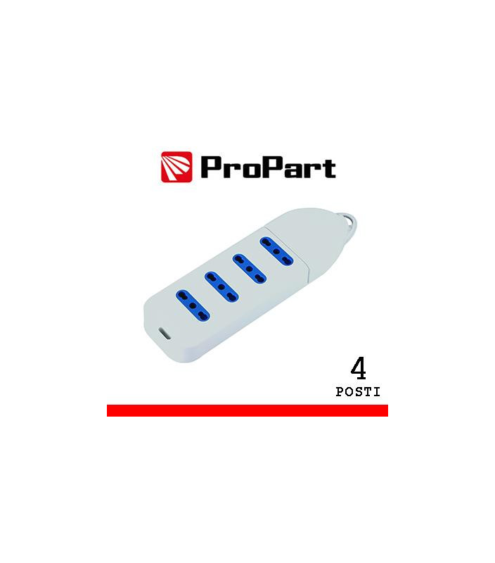 Multipresa 4pos bipasso senza cavo