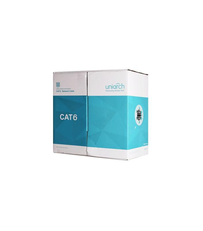 Cavo ethernet CAT6 UTP PVC 8 poli,CCA Rame Allumin.100metri