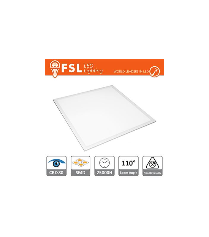 Pannello LED 60x60cm - 48W 4000K CRI80 EDGE-LIT